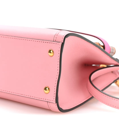 Gucci Wonka Grain Calfskin Mini Diana Tote Bag Wild Rose Fuxia Fluo 9 of 9