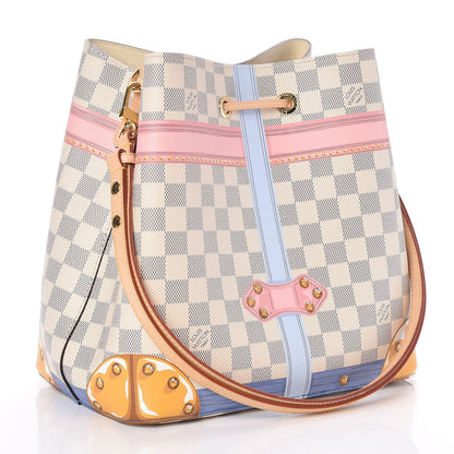 Louis Vuitton Damier Azur Summer Trunks Neonoe 3 of 8