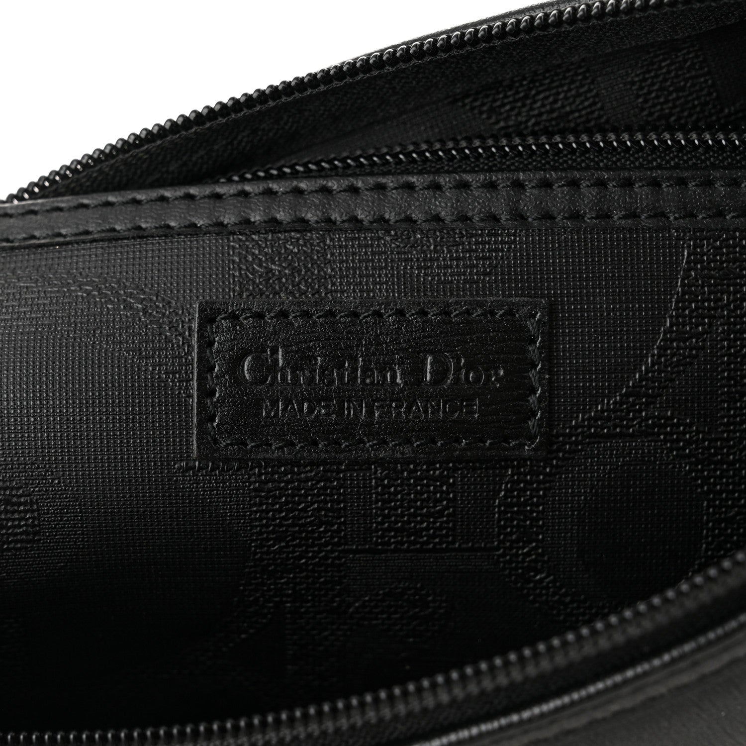 Christian Dior Canvas Diorissimo Boston Black 6 of 10