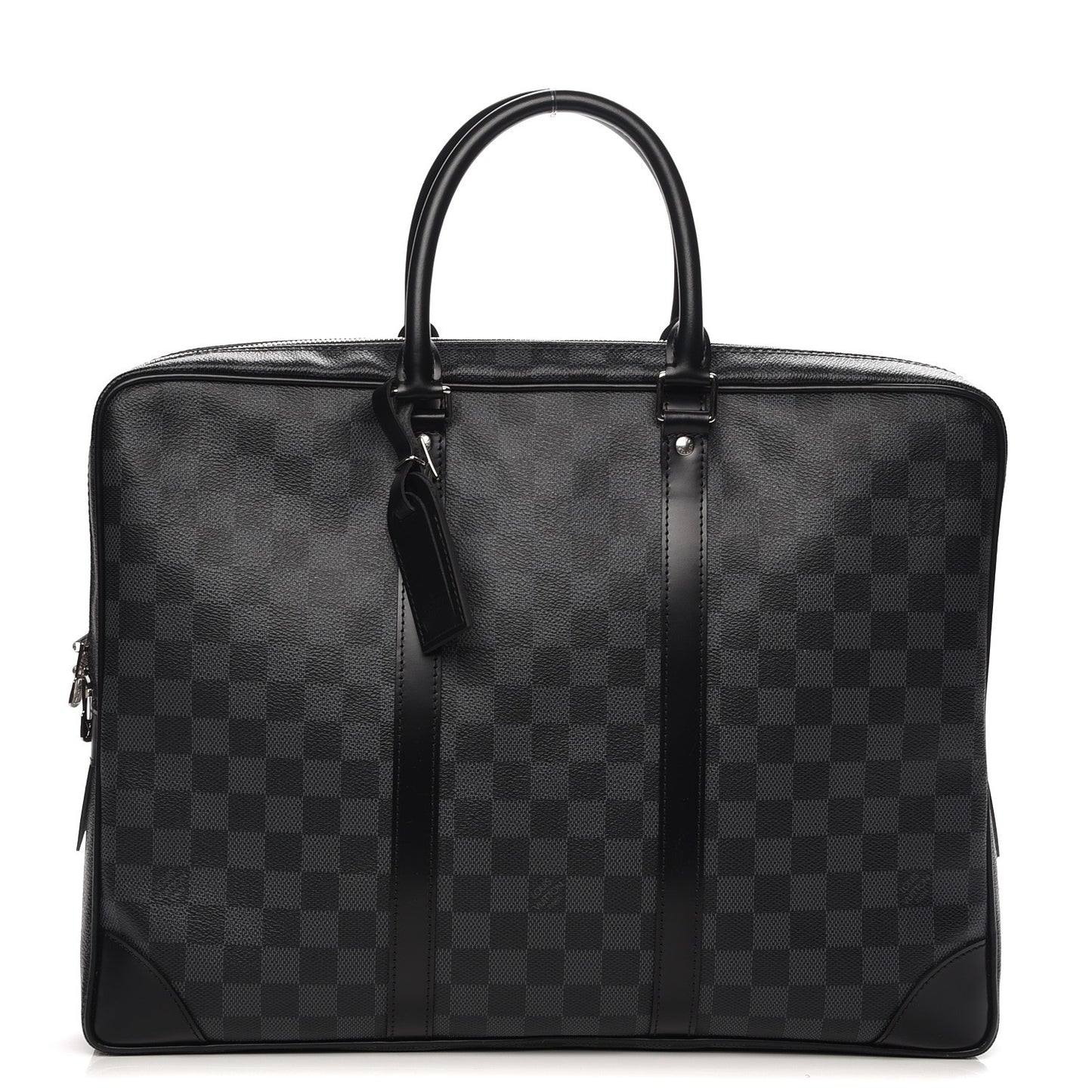 Damier Graphite Porte-Documents Voyage