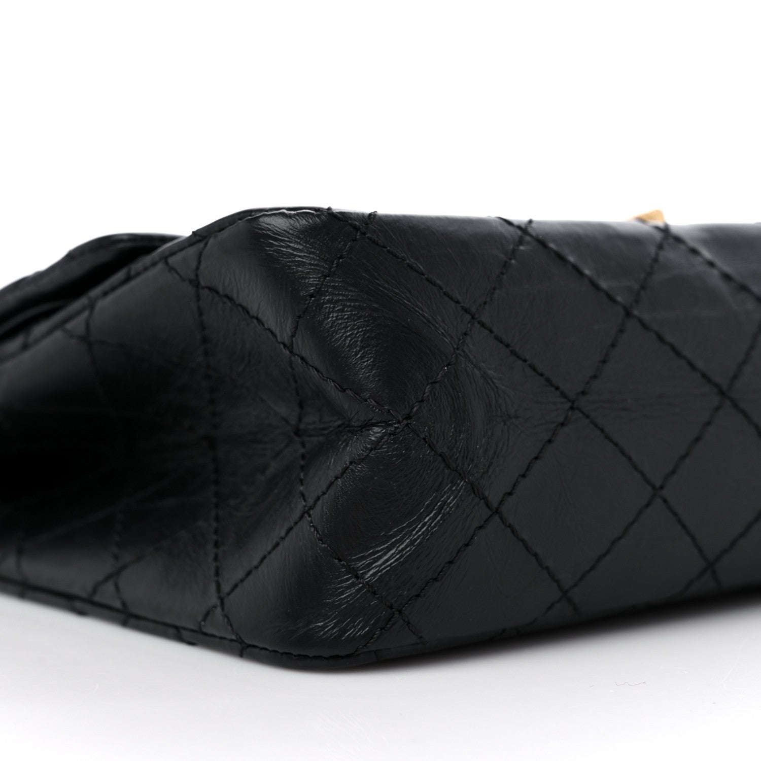 Chanel Aged Calfskin Lucky Charms 2.55 Reissue 225 Flap Black 8 of 9