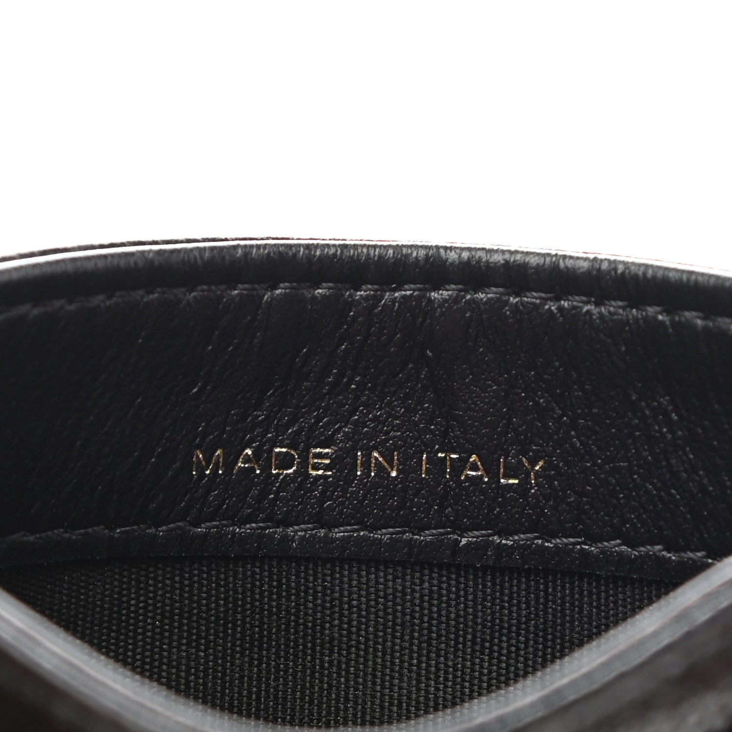 Chanel Caviar Camellia Embossed Card Holder Black 6 of 8