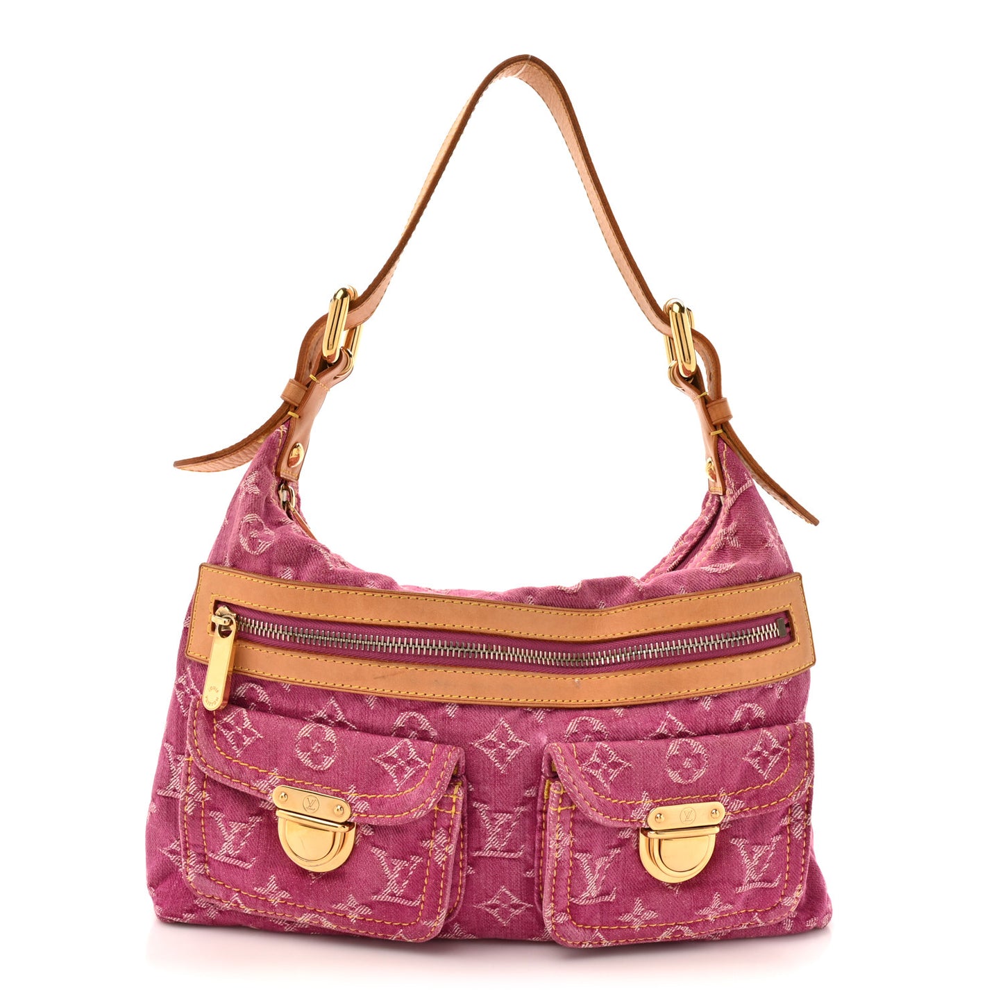 Denim Baggy PM Fuchsia