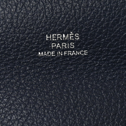 Hermes Evercolor Bastia Coin Purse Bleu Nuit 6 of 7