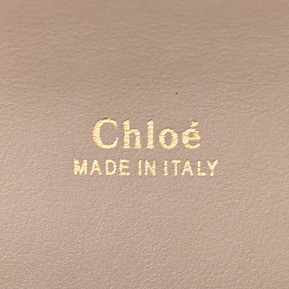 Chloe Shiny Goatskin Calfskin Mini Aby Chain Shoulder Bag Motty Grey 7 of 10