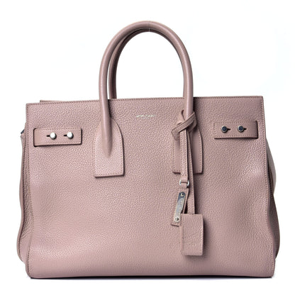 Saint Laurent Grained Calfskin Small Supple Sac De Jour Nude 1 of 4