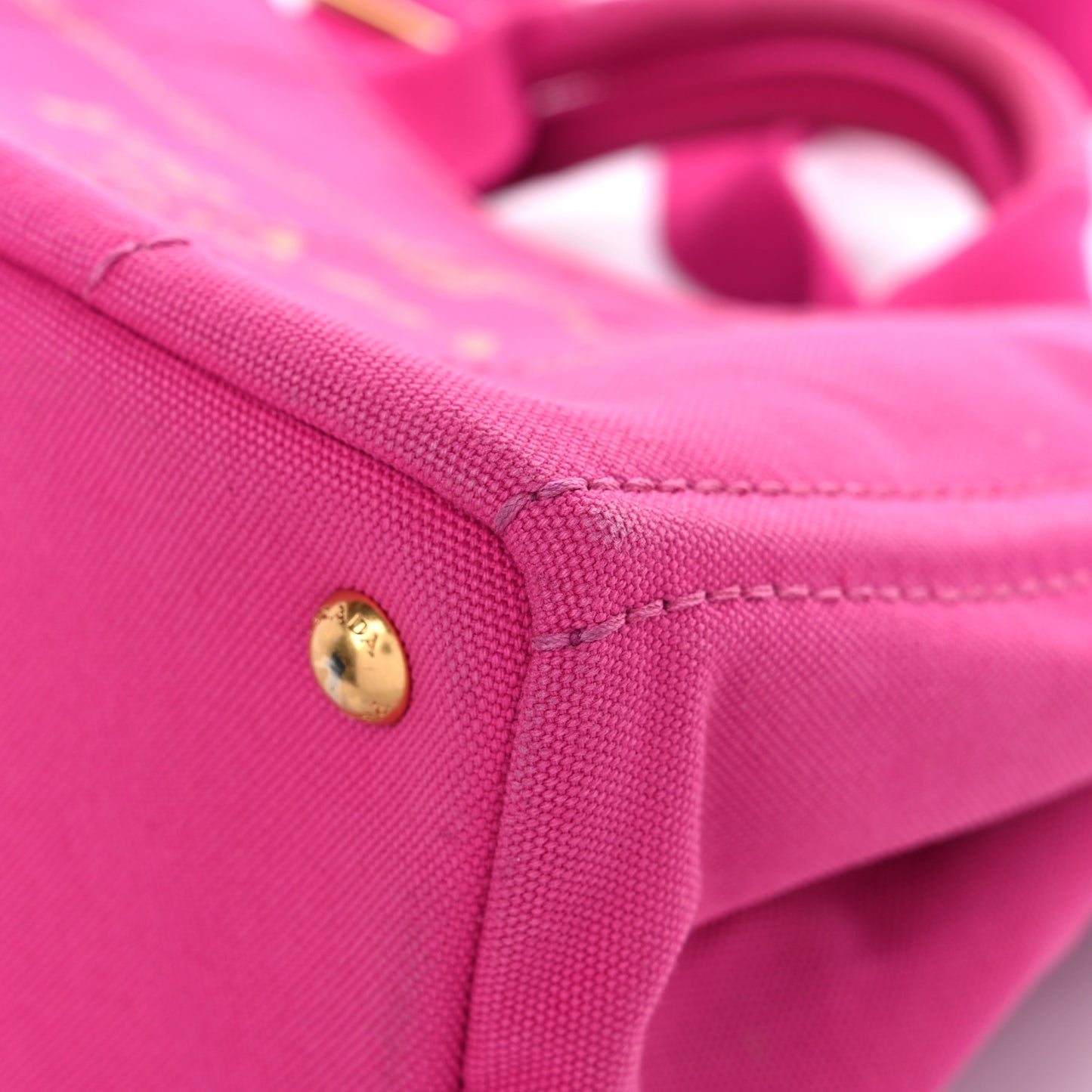 Canapa Small Logo Tote Fuxia