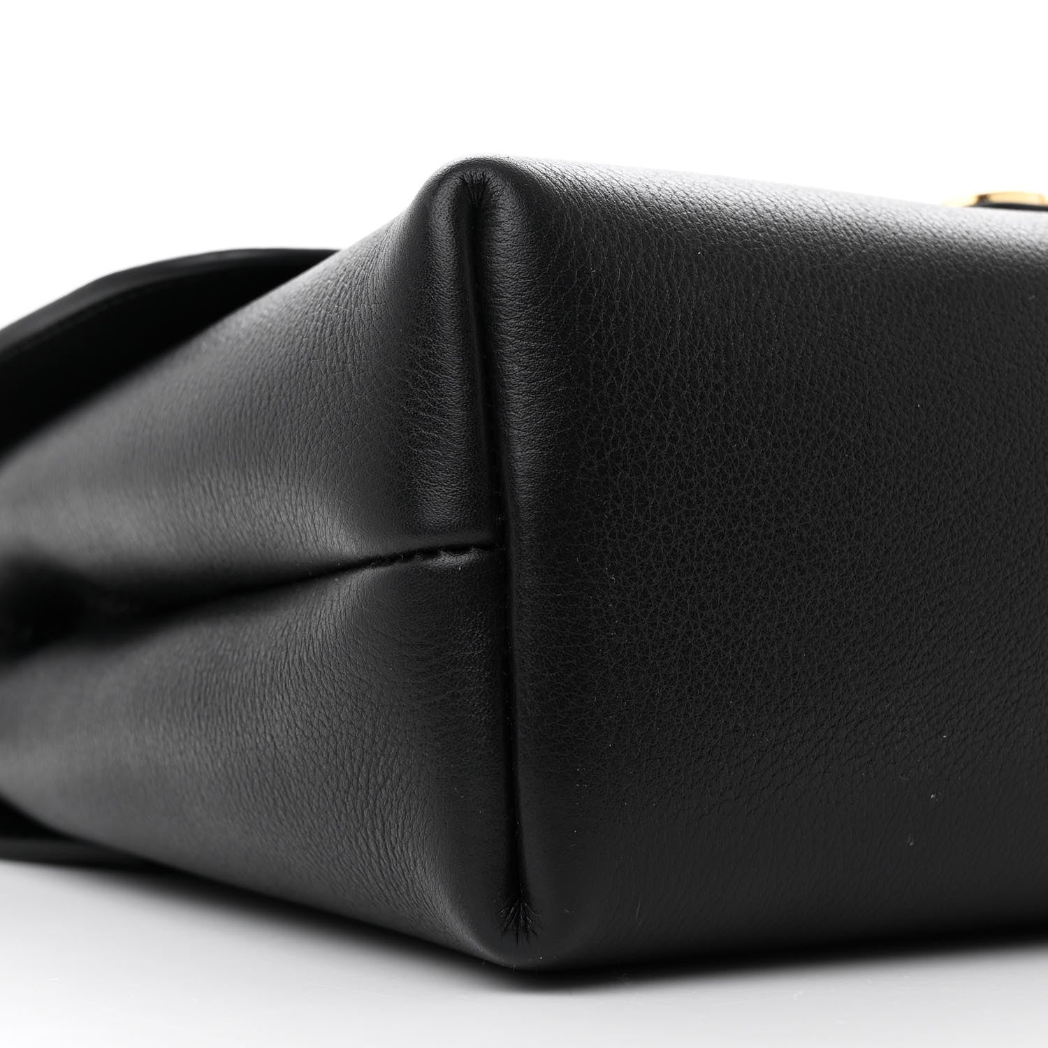 Celine Supple Calfskin Teen Victoire Black 10 of 12