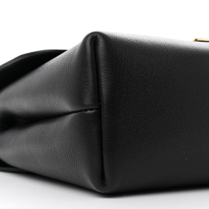 Celine Supple Calfskin Teen Victoire Black 10 of 12