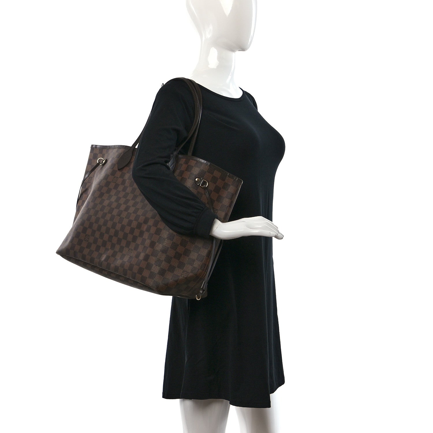 Louis Vuitton Damier Ebene Neverfull GM 2 of 10