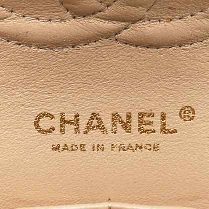 Chanel Caviar Quilted Medium Double Flap Beige 6 of 11
