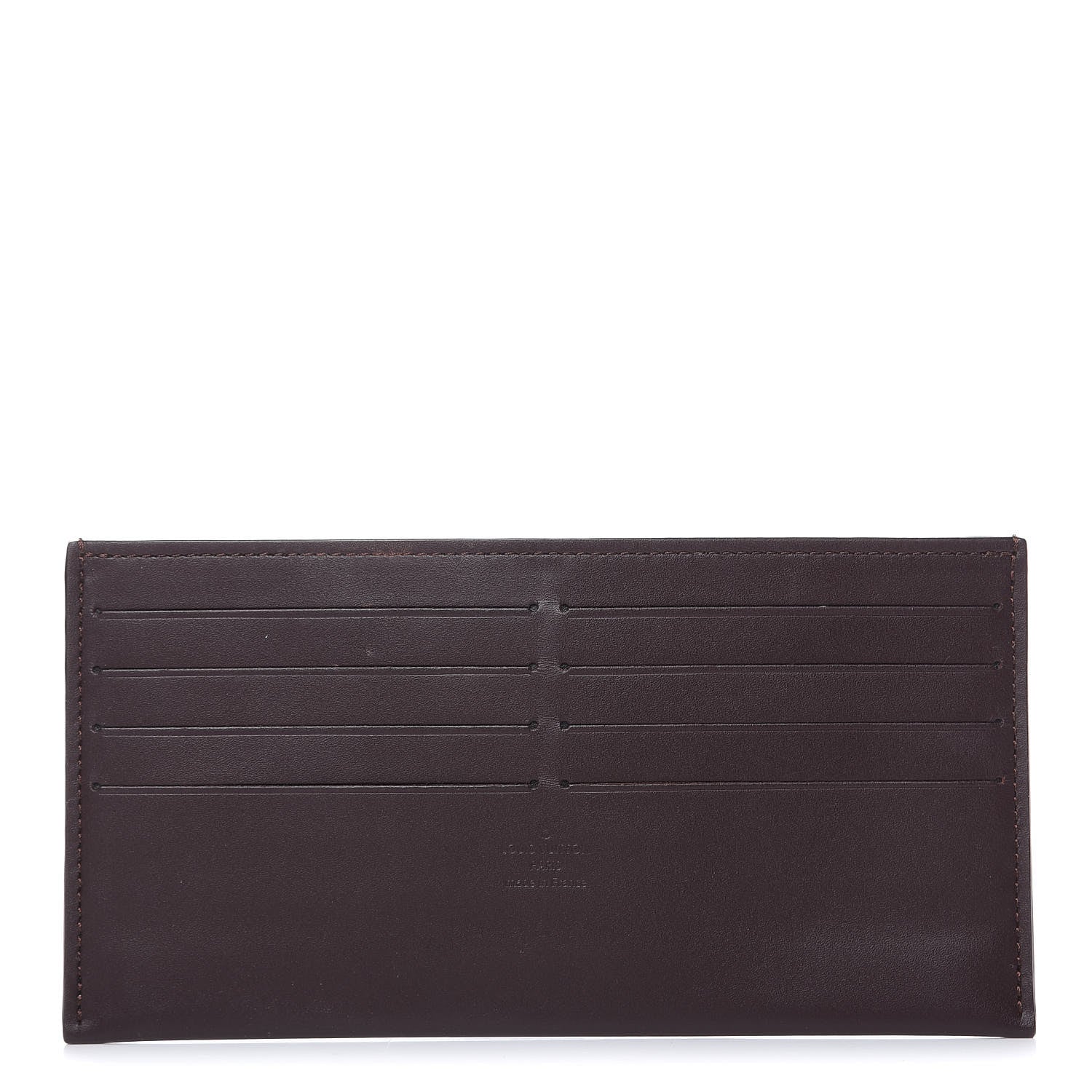 Louis Vuitton Calfskin Felicie Card Holder Insert Amarante 1 of 8
