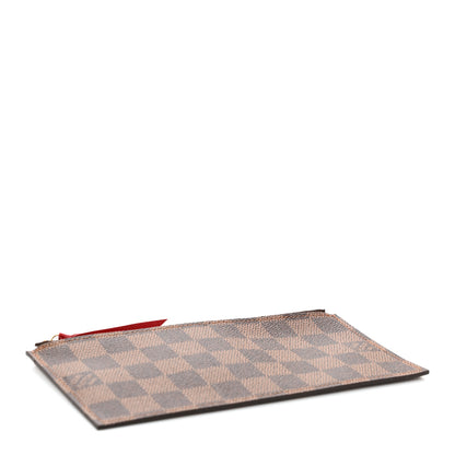 Louis Vuitton Damier Ebene Felicie Chain Wallet Zippered Insert 4 of 6