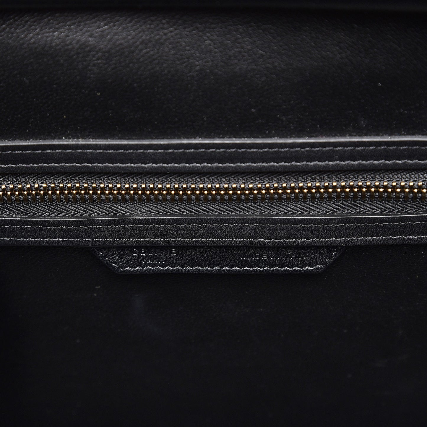 Smooth Calfskin Micro Luggage Black