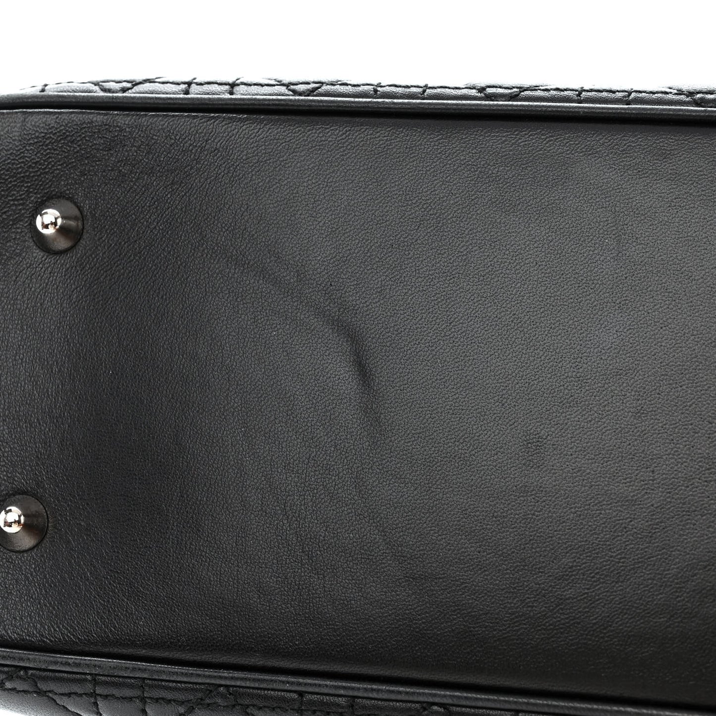 Lambskin Cannage XL Lady Dior Black