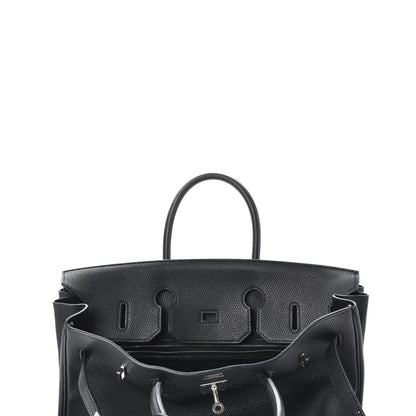 Hermes Taurillon Clemence Birkin 35 Black 9 of 37