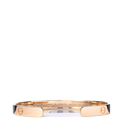 Cartier 18K Yellow Gold LOVE Cuff Bracelet 18 3 of 5