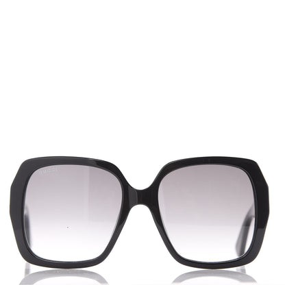 Gucci Acetate Square Frame GG0096S Sunglasses Black 3 of 7