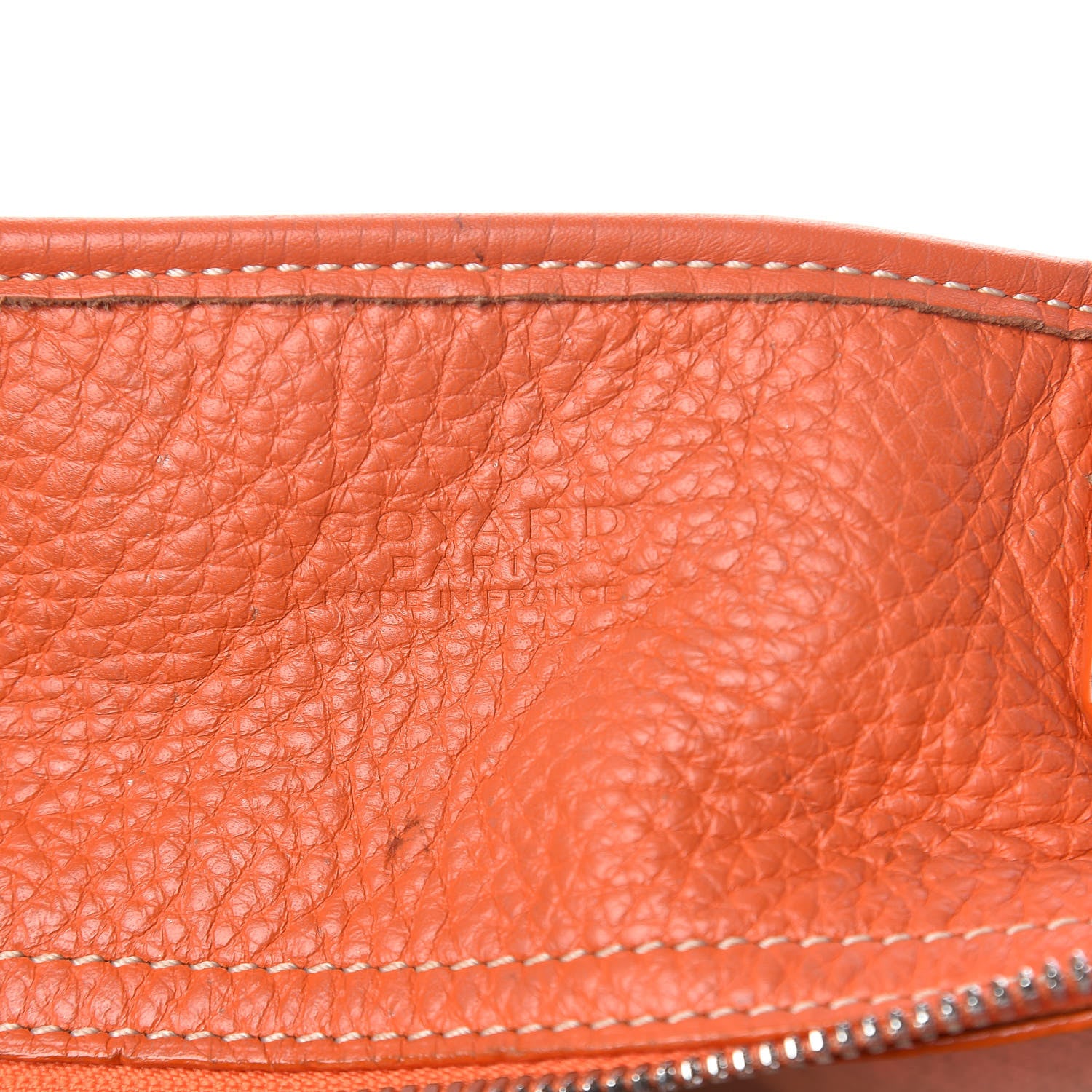 Goyard Goyardine Sac Hardy Pet Carrier PM Orange 7 of 36