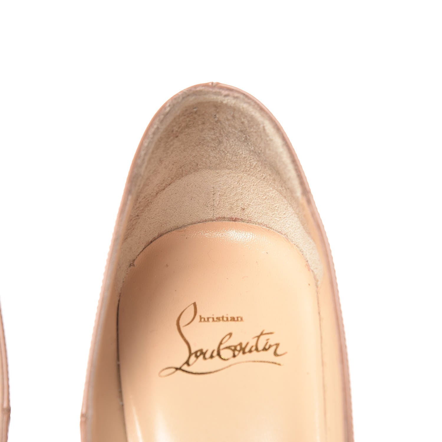 Christian Louboutin Patent So Kate 100 Pumps 36.5 Nude 14 of 14