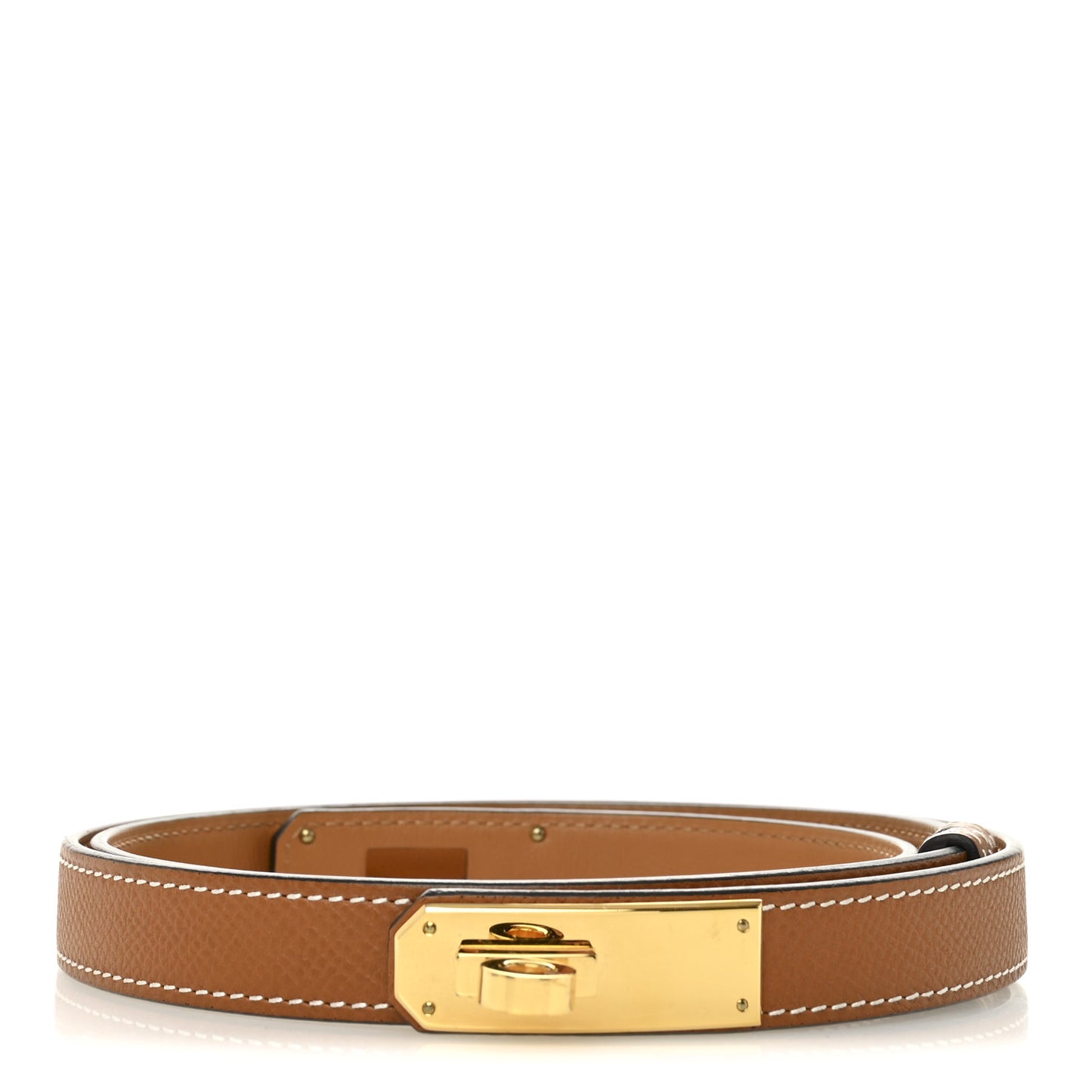 Epsom Kelly Belt Gold