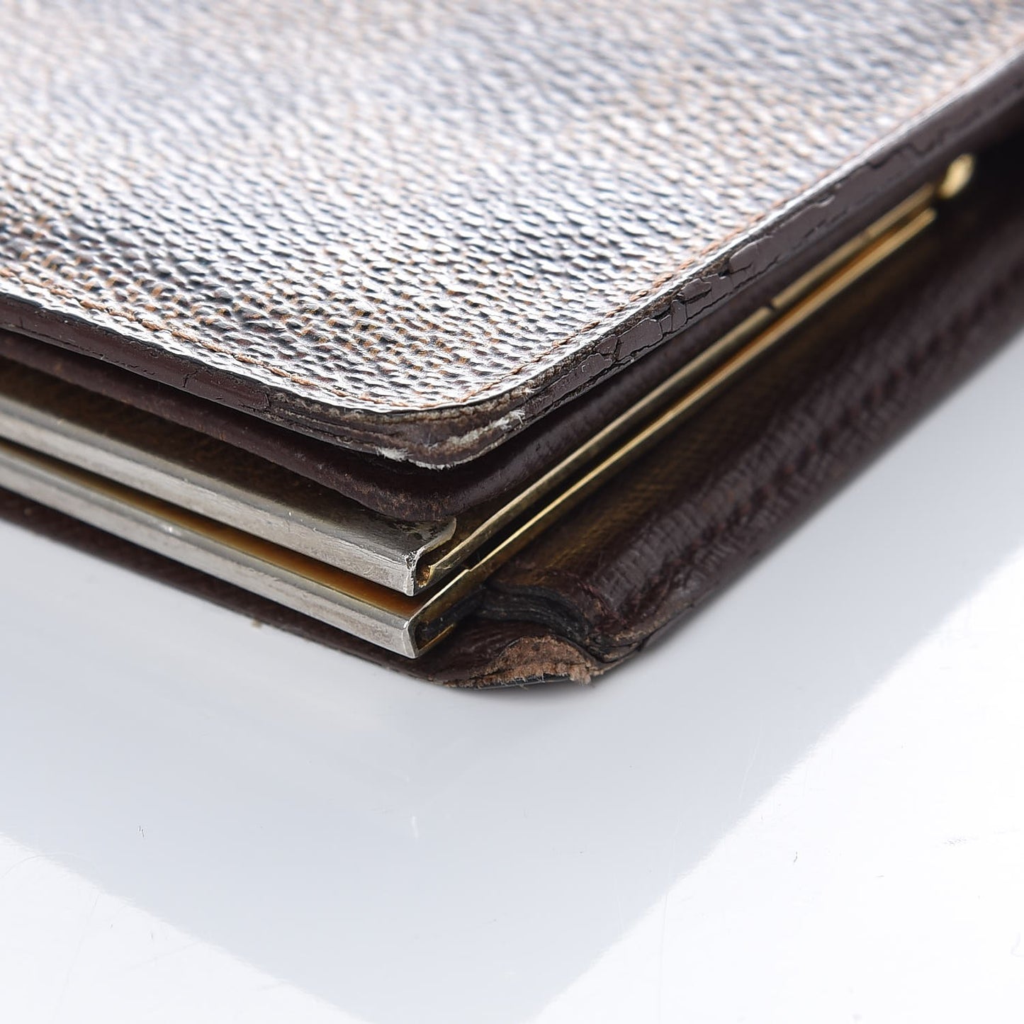 Damier Ebene Continental French Purse Wallet