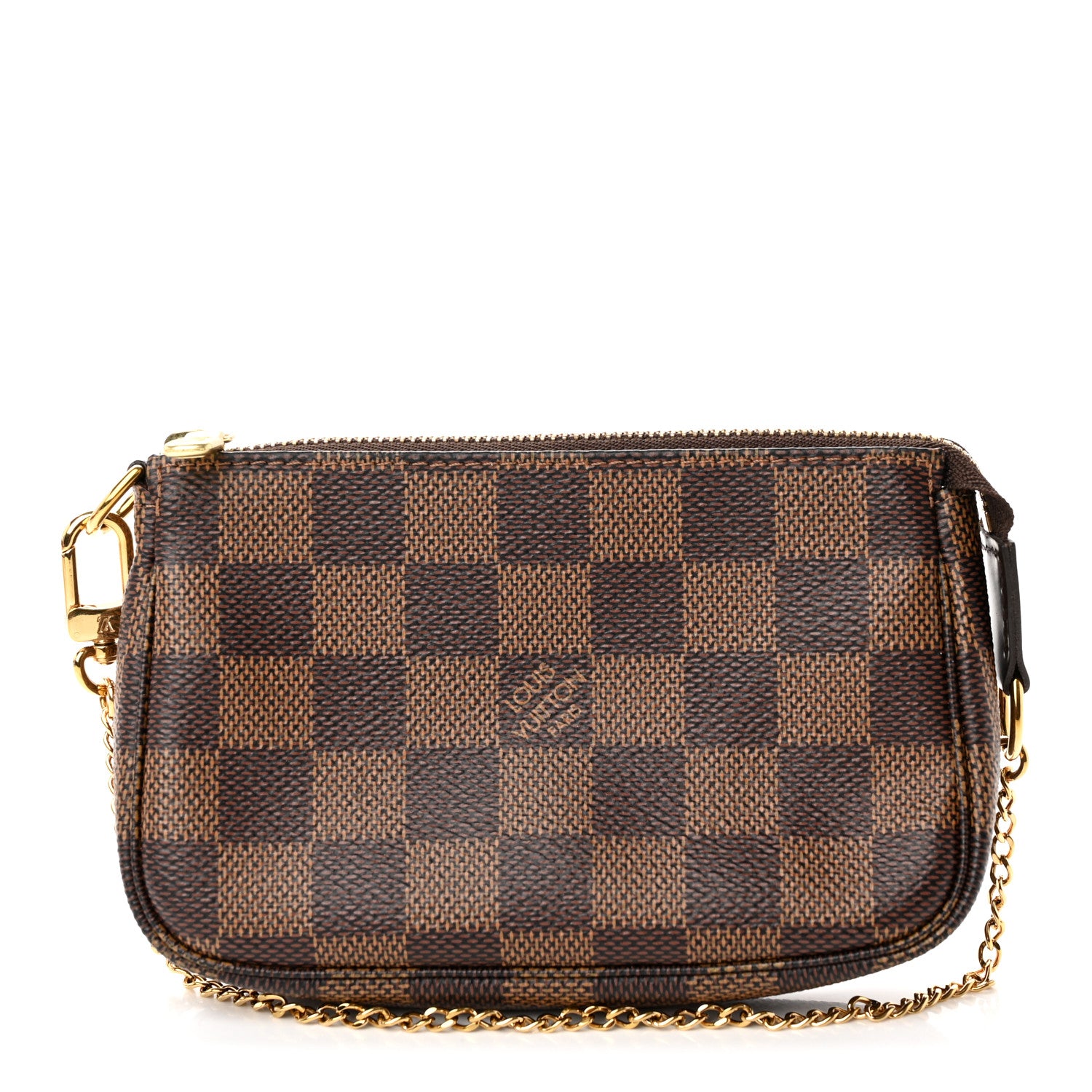 Louis Vuitton Damier Ebene Mini Pochette Accessories 1 of 7