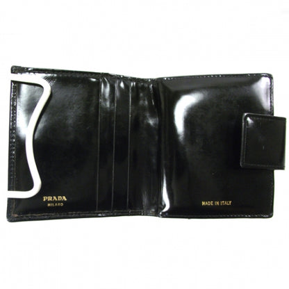 Prada Spazzolato French Wallet Black 6 of 8