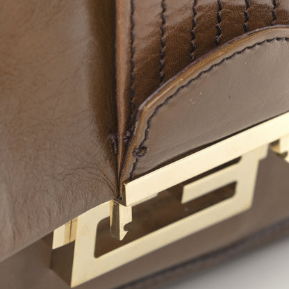 Fendi Vitello Acqua Maxi Baguette Bag Saddler 16 of 16