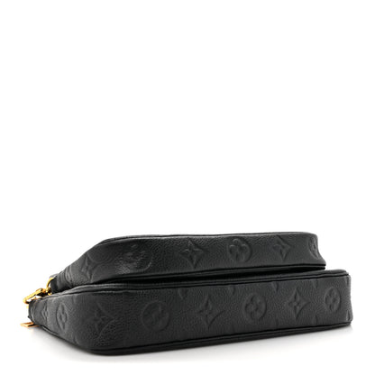 Louis Vuitton Empreinte Monogram Giant Multi Pochette Accessories Black 4 of 11