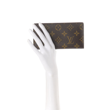 Louis Vuitton Monogram Simple Checkbook Holder Wallet Cover 2 of 6