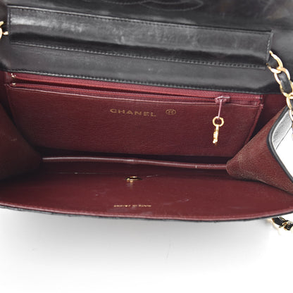 Chanel Lambskin Quilted Medium Single Flap Black 5 of 19