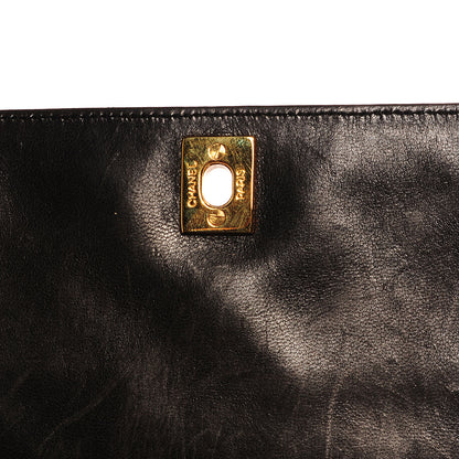 Chanel Lambskin Small Shoulder Flap Bag Black 7 of 8