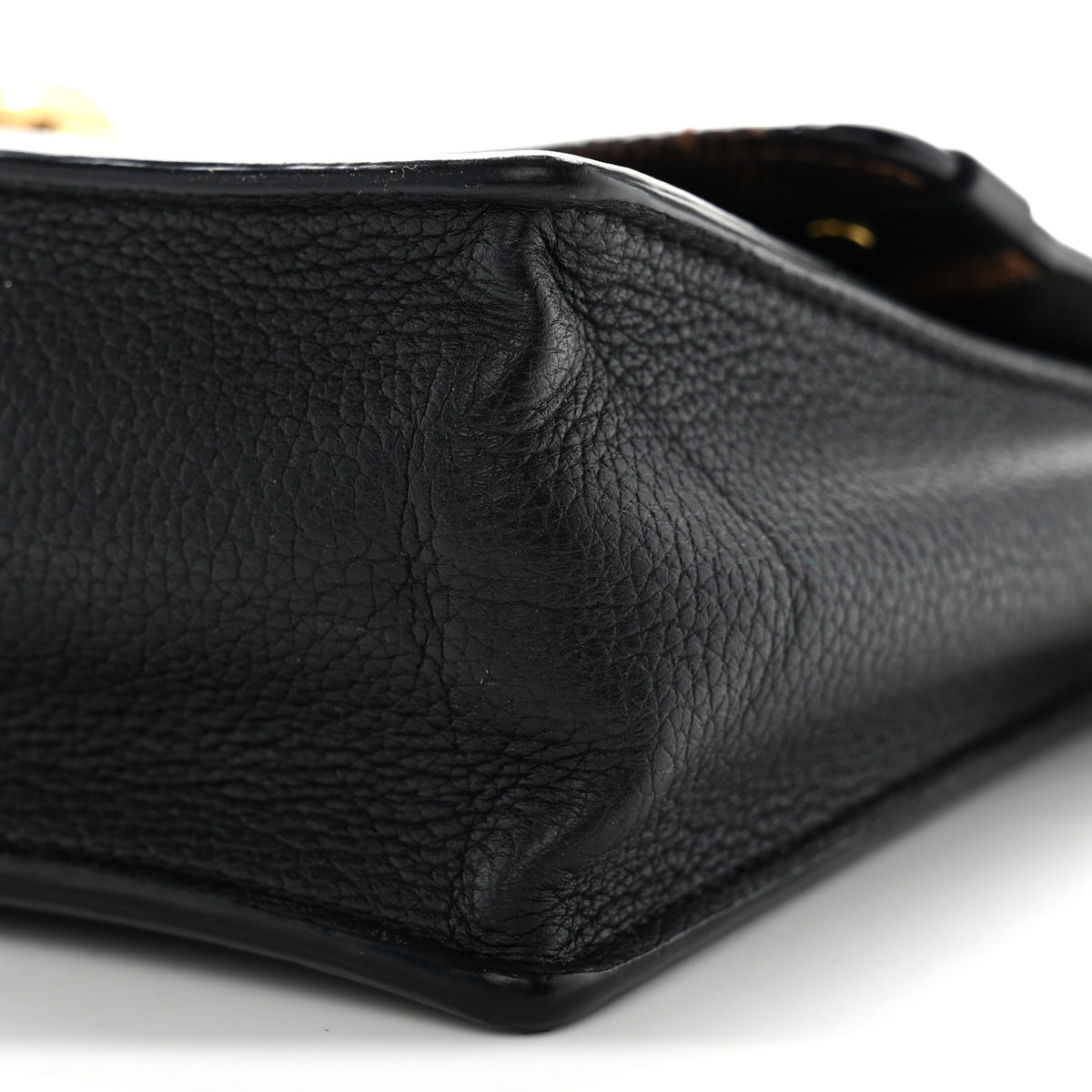 Damier Ebene Vavin Chain Wallet Black