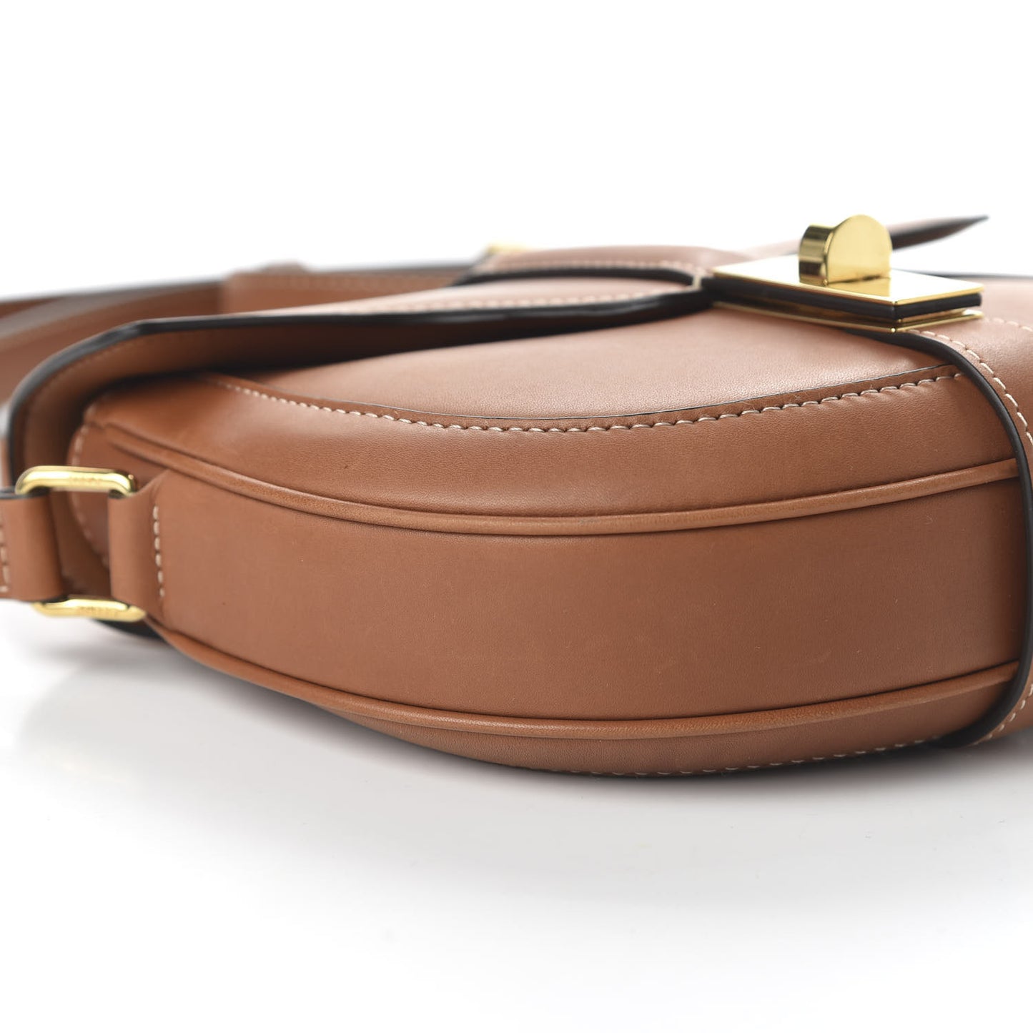 Natural Calfskin Besace Small 16 Tan