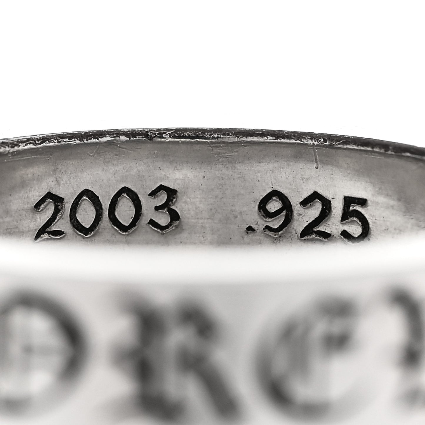 Sterling Silver Forever Spacer Ring 62 10