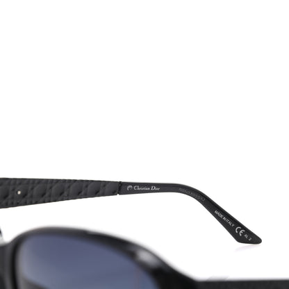 Christian Dior Resin Cannage Lady In Dior 1 Sunglasses Black 5 of 7