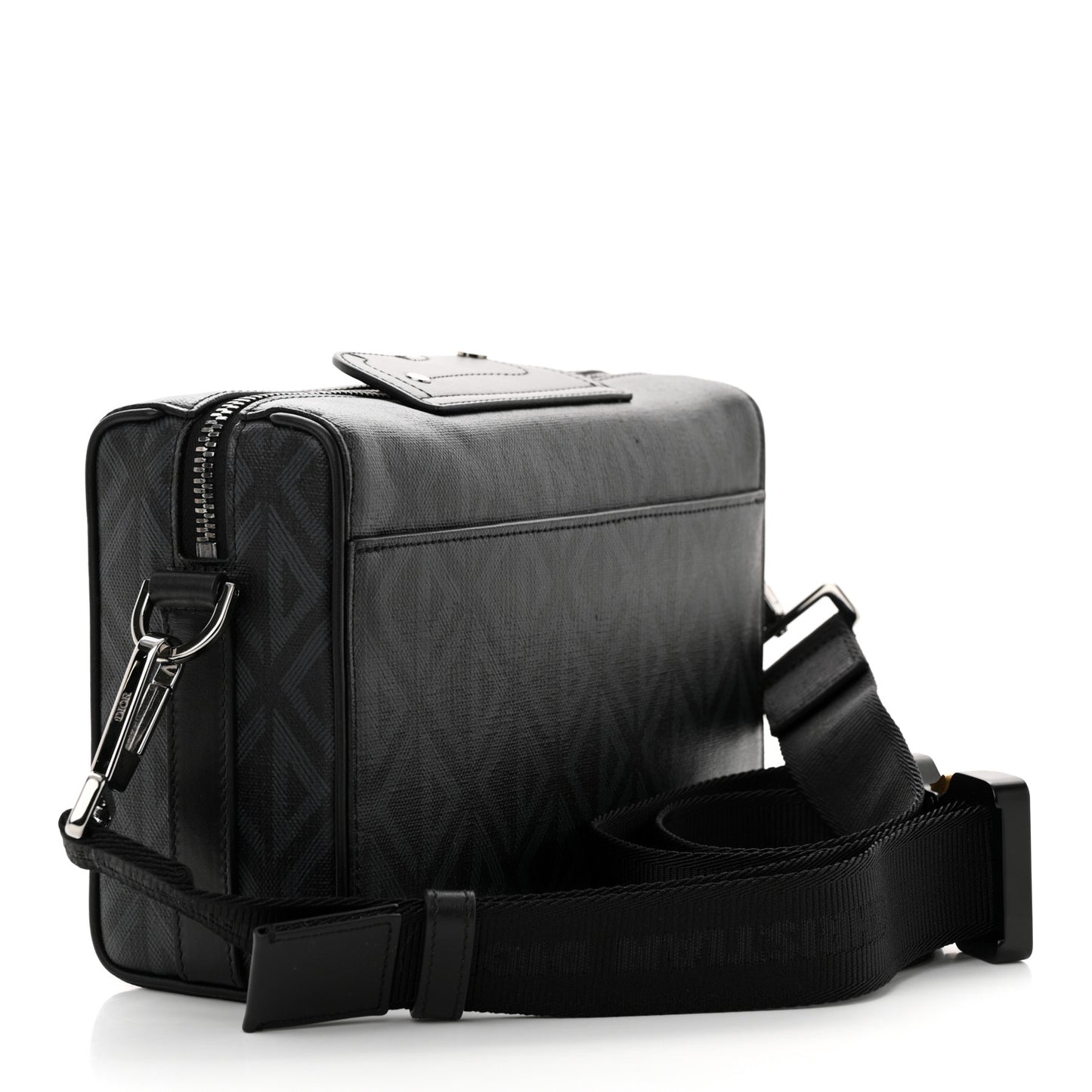 Coated Canvas CD Diamond Lingot 22 Bag Black