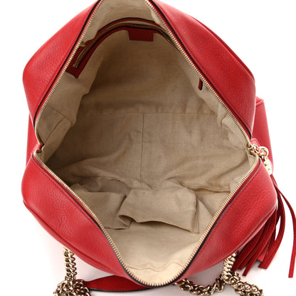 Gucci Cellarius Calfskin Medium Soho Bowler Tabasco 9 of 20