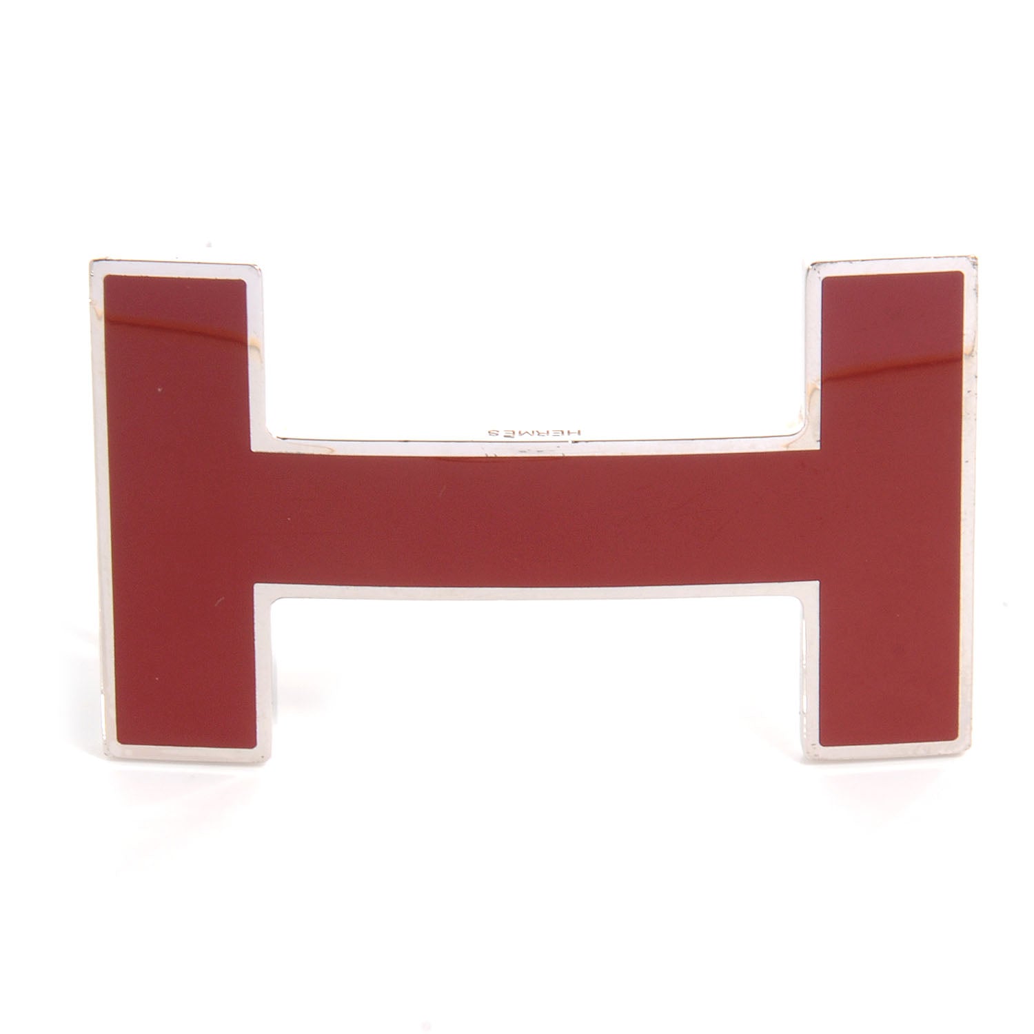 Hermes Quizz Enamel H Belt Buckle Red 1 of 5