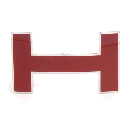 Hermes Quizz Enamel H Belt Buckle Red 1 of 5