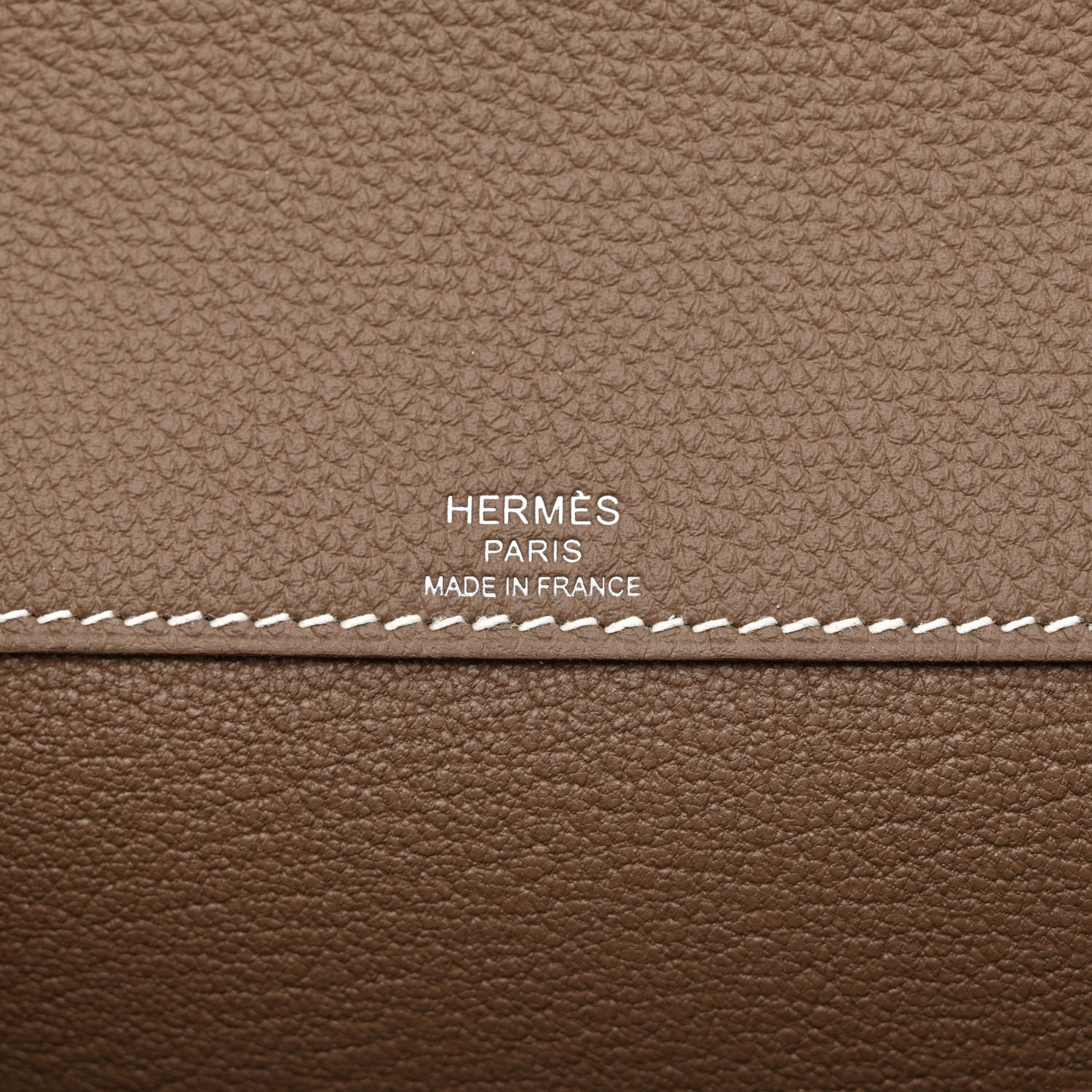 Hermes Togo Kelly Depeches 25 Pouch Etoupe 6 of 11