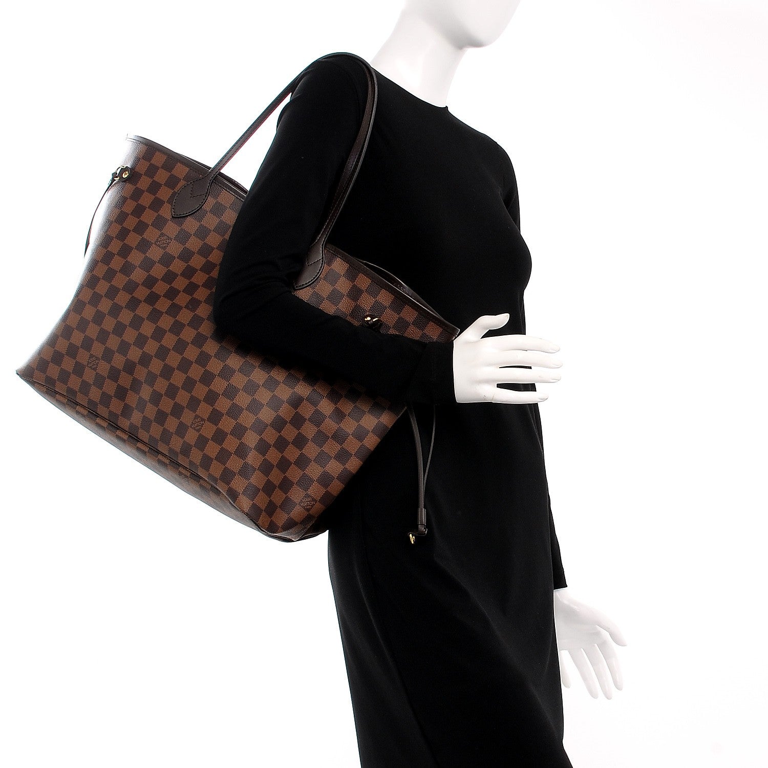 Louis Vuitton Damier Ebene Neo Neverfull GM 2 of 9