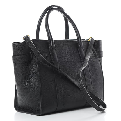 Mulberry Classic Grain Small Bayswater Zip Tote Black 3 of 10