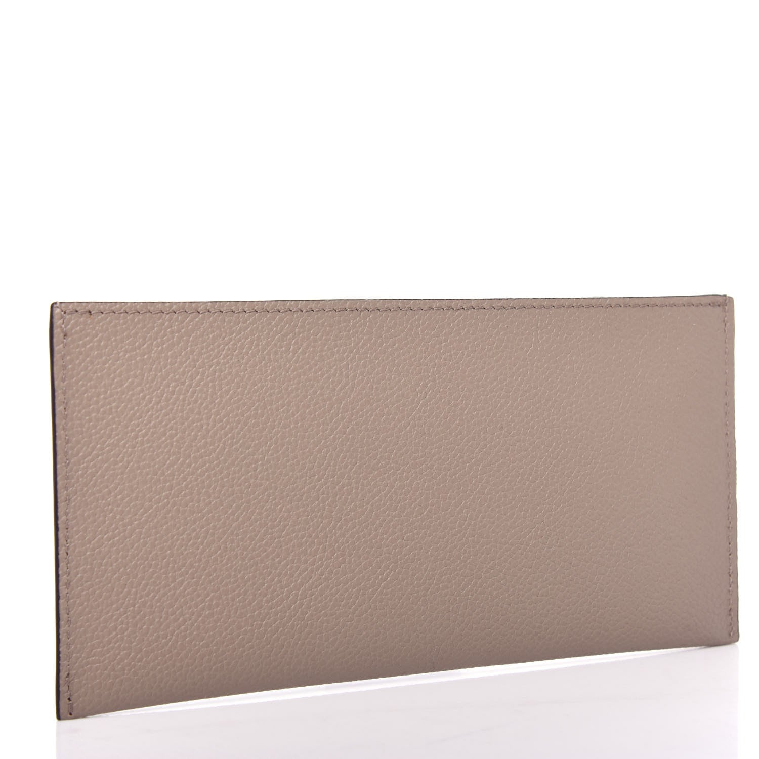 Louis Vuitton Calfskin Felicie Chain Wallet Card Holder Insert Tourterelle 3 of 6