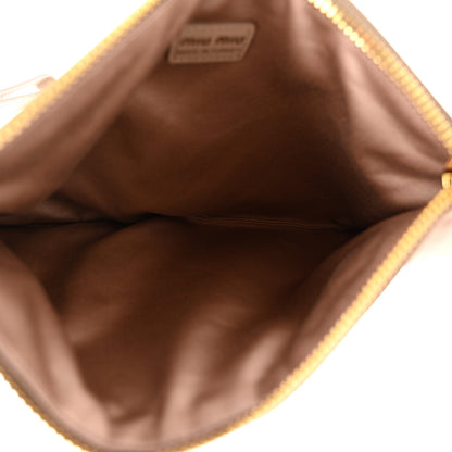 Miu Miu Nappa Wristlet Beige 5 of 11