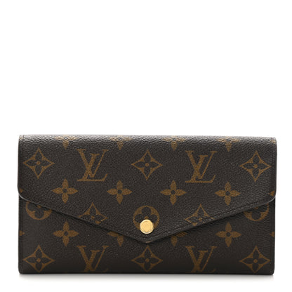 Louis Vuitton Monogram Sarah Wallet NM 1 of 13