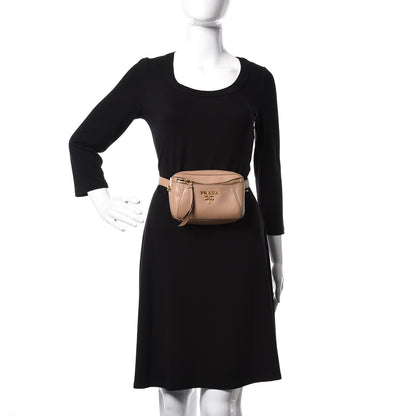 Prada Vitello Daino Belt Bag Cammeo 3 of 11