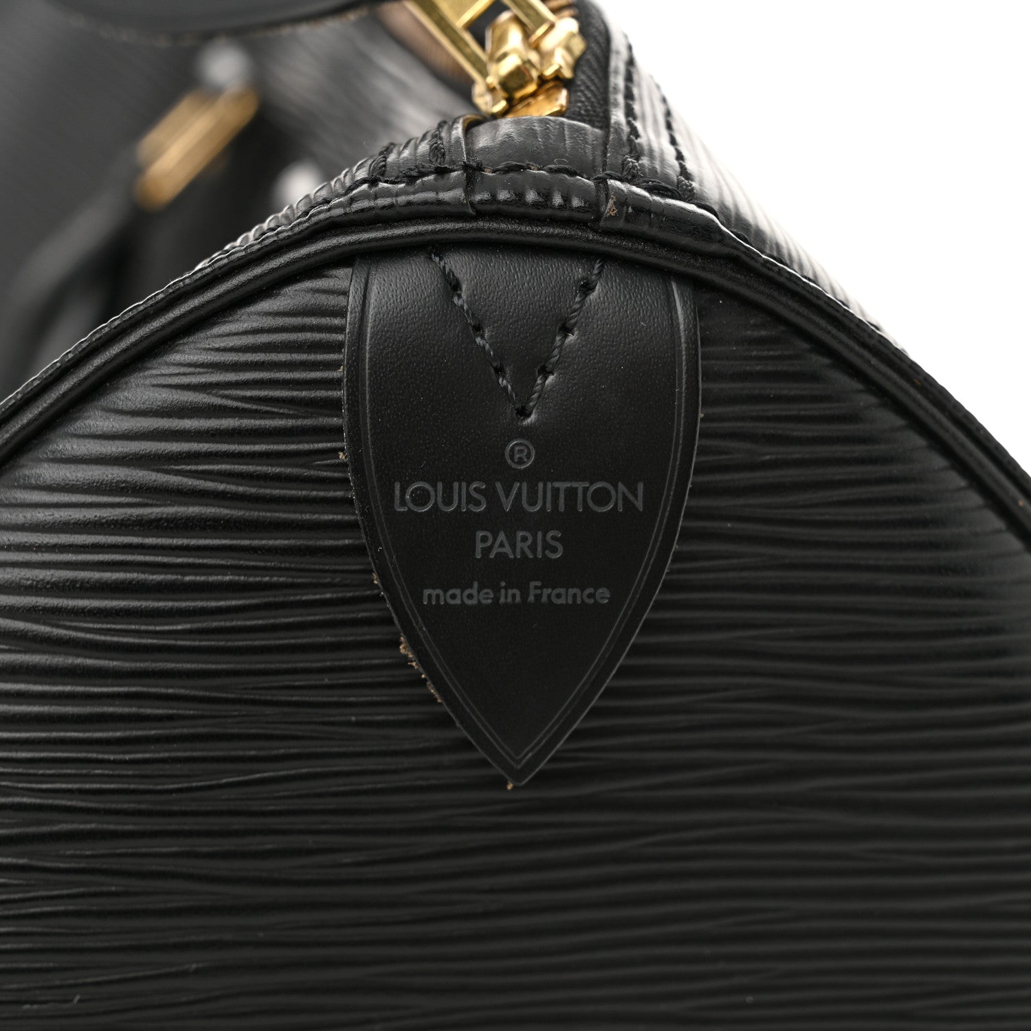 Louis Vuitton Epi Speedy 30 Black 6 of 10