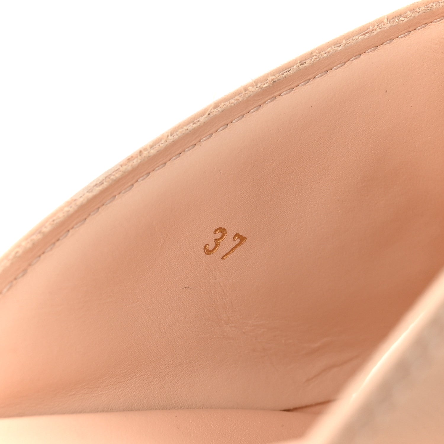 Fendi Vitello Womens Fendigraphy Slide Sandals 37 Light Rose 9 of 10